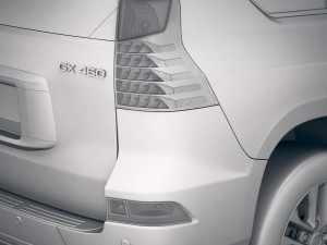 Lexus GX 460 2020 3D Model
