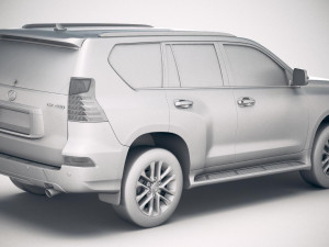 Lexus GX 460 2020 3D Model