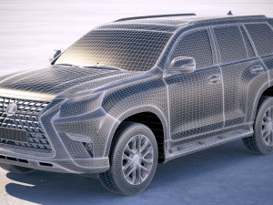Lexus GX 460 2020 3D Model