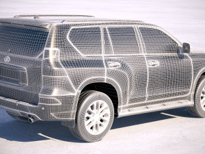 Lexus GX 460 2020 3D Model