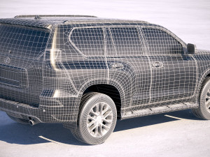 Lexus GX 460 2020 3D Model