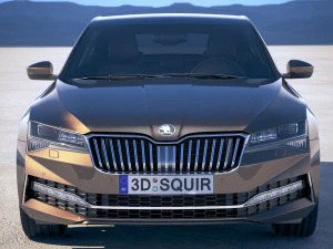 Skoda Superb 2020 3D Model
