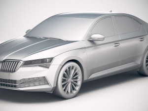 Skoda Superb 2020 Modèle 3D