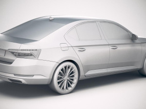 Skoda Superb 2020 Modèle 3D
