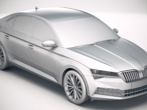 Skoda Superb 2020 Modèle 3D