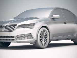 Skoda Superb 2020 Modèle 3D