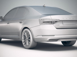 Skoda Superb 2020 Modèle 3D