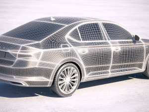 Skoda Superb 2020 Modèle 3D
