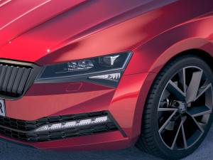 Skoda Superb Combi 2020 3D 模型
