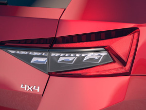 Skoda Superb Combi 2020 3D 模型