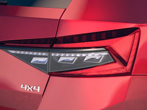 Skoda Superb Combi 2020 3D Model