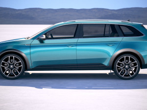 Skoda Superb Scout 2020 3D मॉडल