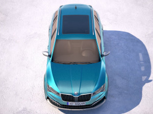 Skoda Superb Scout 2020 3D मॉडल