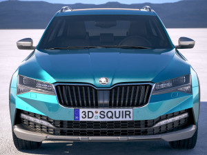 Skoda Superb Scout 2020 3D मॉडल