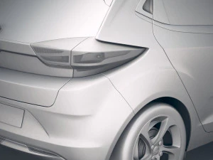Tata Altroz 2020 3D Model