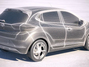 Tata Altroz 2020 3D Model