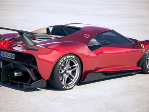 Ferrari P80C 2019 3D 모델