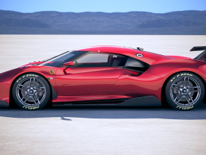 Ferrari P80C 2019 3D 모델