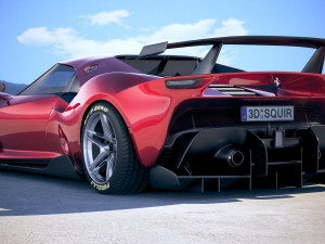 Ferrari P80C 2019 3D 모델