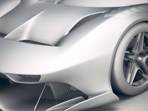 Ferrari P80C 2019 3D 모델