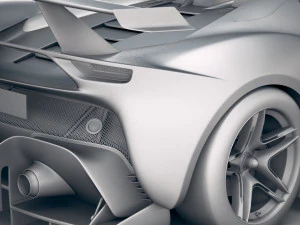 Ferrari P80C 2019 3D Model