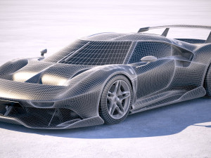Ferrari P80C 2019 3D 모델