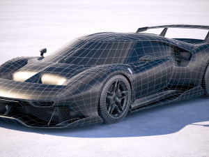Ferrari P80C 2019 3D 모델
