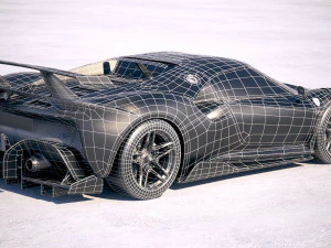 Ferrari P80C 2019 3D Model