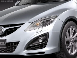 Mazda 6 sedan 2011 3D Model