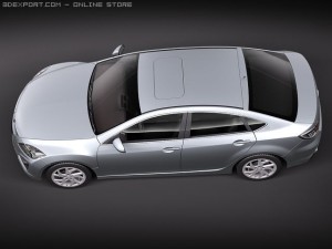 Mazda 6 sedan 2011 3D 模型