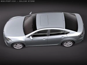 Mazda 6 sedan 2011 3D Model