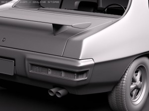 Pontiac GTO 1970 3D Model