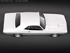 Dodge Challenger 1970 3D-Modell