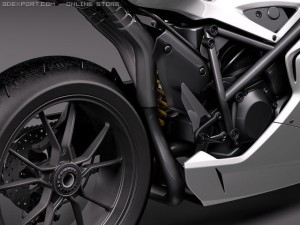 Ducati 1198 3D 模型