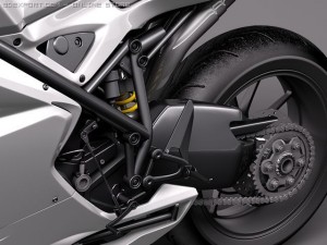 Ducati 1198 3D 模型