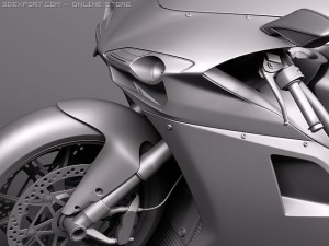 Ducati 1198 3D 模型
