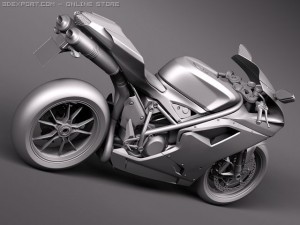 Ducati 1198 3D 模型