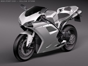 Ducati 1198 3D 模型