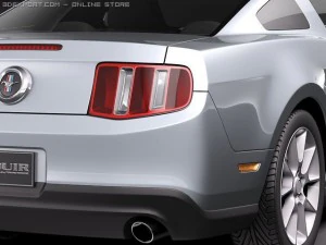 Mustang V6 2011 3D Model