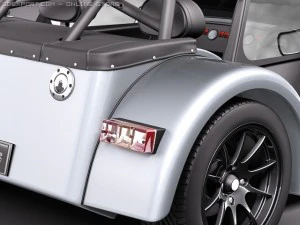 Caterham R500 Lotus 7 3D Model