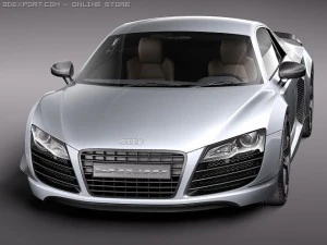 Audi R8 GT 2011 3D Model