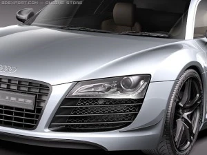 Audi R8 GT 2011 3D Model
