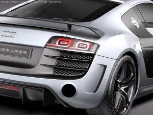 Audi R8 GT 2011 3D Model