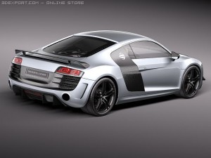 Audi R8 GT 2011 Modèle 3D