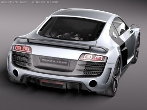 Audi R8 GT 2011 Modèle 3D