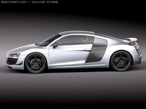 Audi R8 GT 2011 Modèle 3D