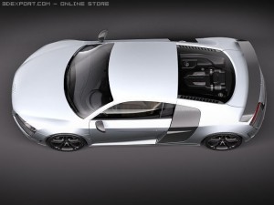 Audi R8 GT 2011 Modèle 3D