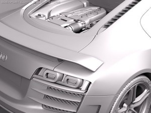 Audi R8 GT 2011 Modèle 3D