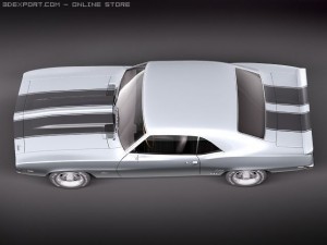 Chevrolet Camaro Z28 1969 Modèle 3D