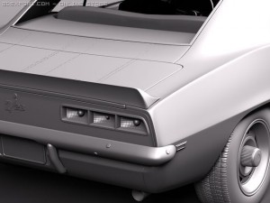 Chevrolet Camaro Z28 1969 Modèle 3D